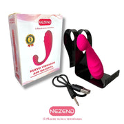 Huevo Vibrador APP INTERNACIONAL magenta largo total 14.5 cm