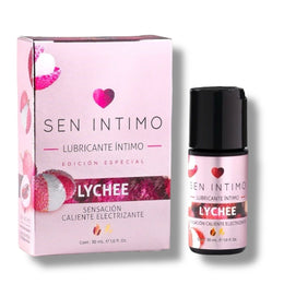 Lub. Lychee Caliente y Electrizante x 30ml Sen Intimo (Precio Sugerido al Público 36.900)