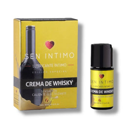 Lub. Crema de Whisky Caliente y Electrizante x 30 ml Sen Intimo (Precio Sugerido al Público 36.900)