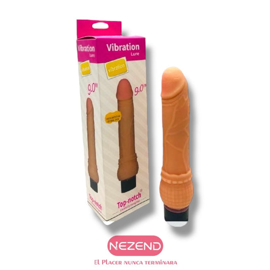 Vibrador Lure 9.0" (Cyber piel - Largo total: 19.5cm)