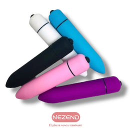 Bala Mediana Silicona  Largo Total: 9cm