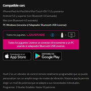 Vibrador Anal Hush 2 Controlado por APP Global by Lovense  1