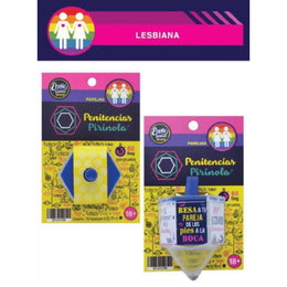 Pirinola lesbica para Juego de Penitencias (Precio Sugerido al Público $13.000)