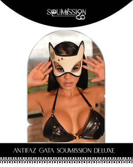 Antifaz Gata Soumission Deluxe