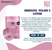 Powers´x Woman Paquete x 50 Unidades de 4 Comprimidos