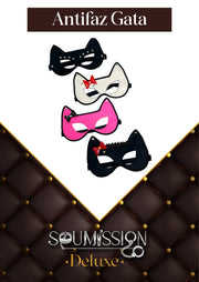 Antifaz Gata Soumission Deluxe