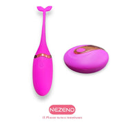 Huevo Inalámbrico USB Ballena  (Silicona + ABS) Largo total:15cm