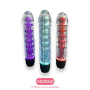Vibrador Night Liso II  (ABS, Médico TPE - Largo Total:14.5cm)