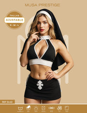 Disfraz Musa Monja DC43