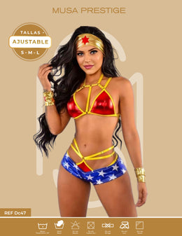 Disfraz Musa DC47 MARAVILLA