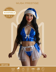 Mamá Noel AZUL Ref. DC55