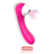 Vibrador y Succionador Nezend Chili largo 19cm
